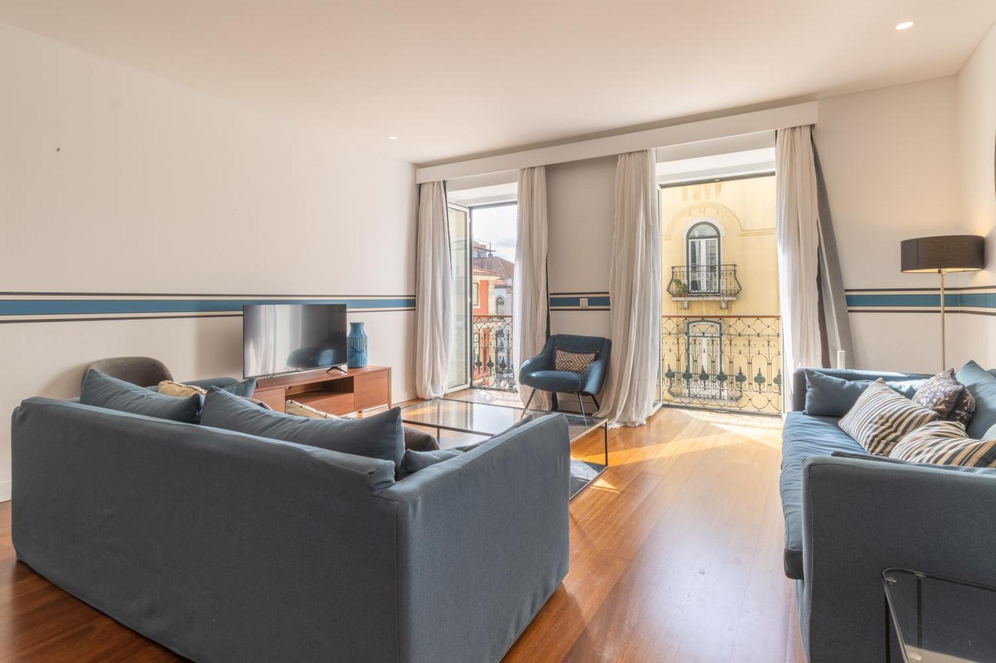 Апартаменты Modern 3Br, Terrace, Ac/Heating & Self Check-In Лиссабон Экстерьер фото
