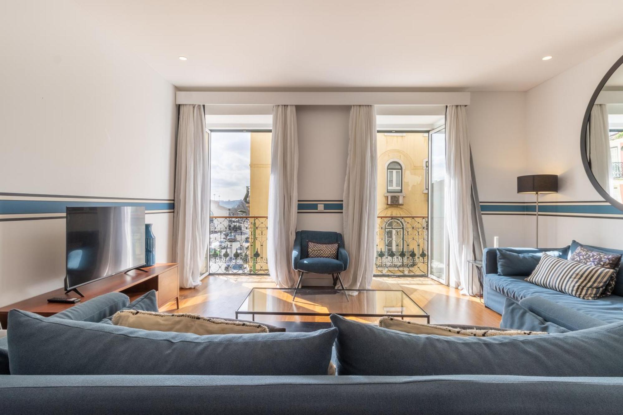 Апартаменты Modern 3Br, Terrace, Ac/Heating & Self Check-In Лиссабон Экстерьер фото