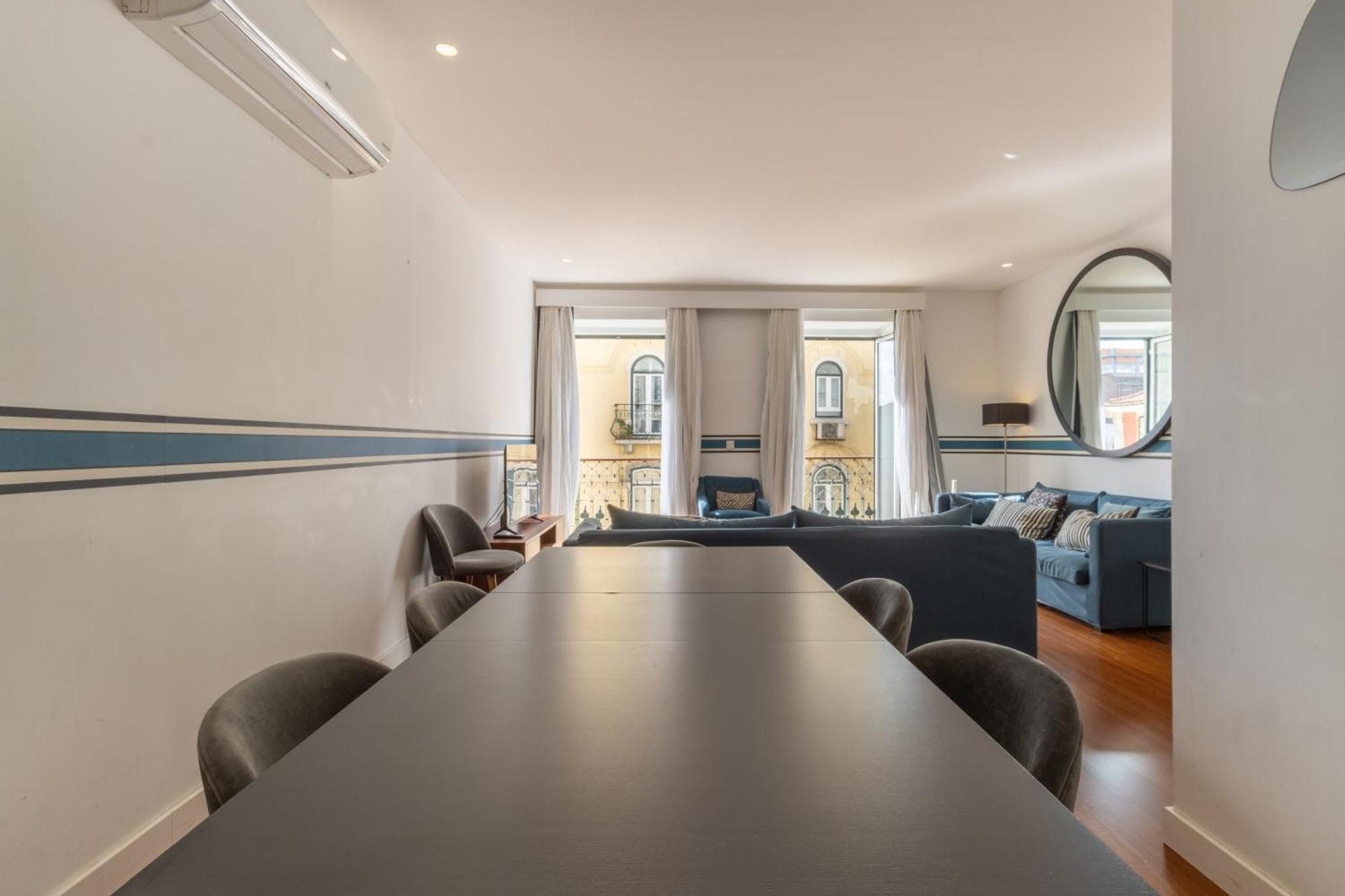 Апартаменты Modern 3Br, Terrace, Ac/Heating & Self Check-In Лиссабон Экстерьер фото