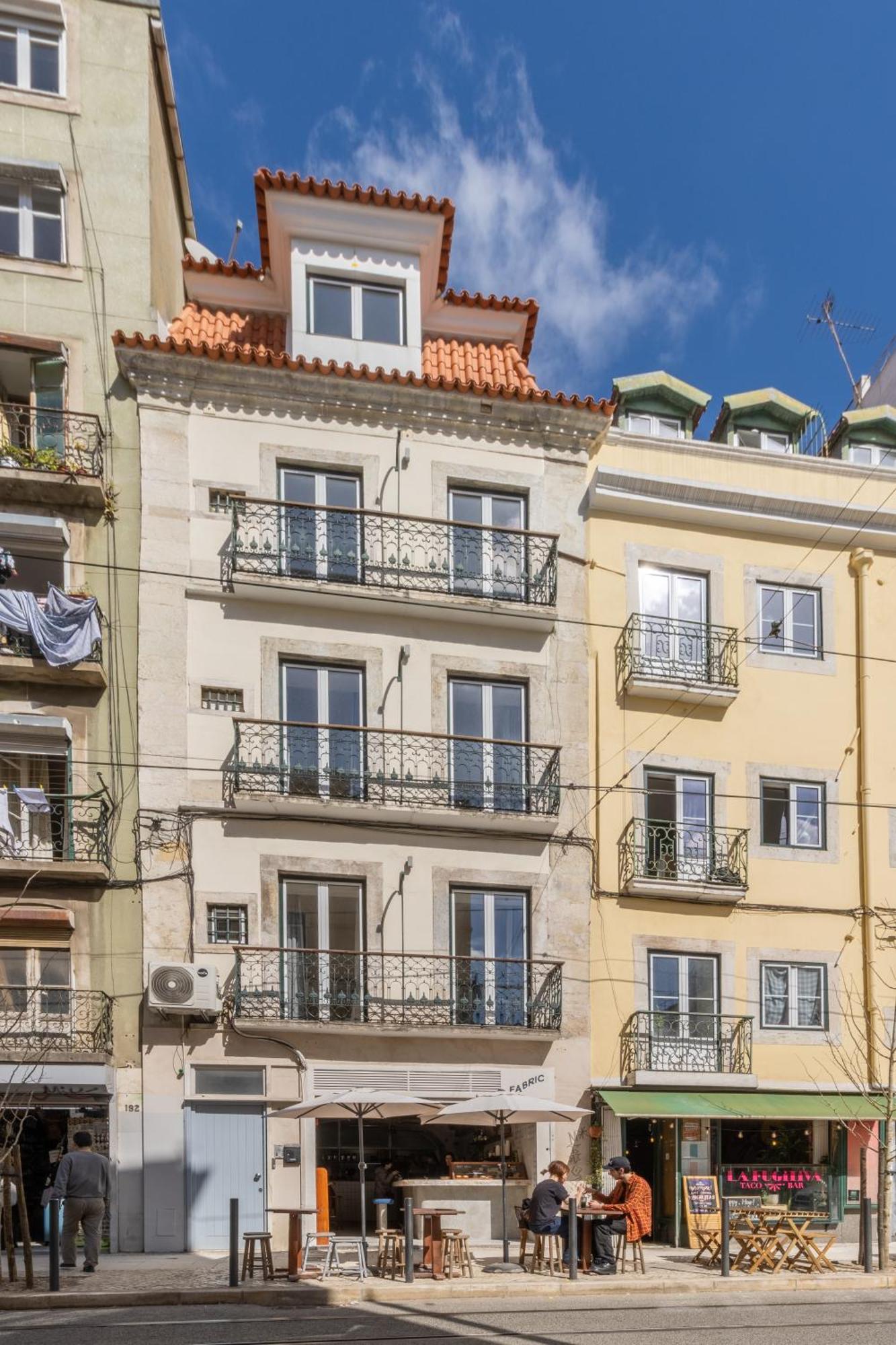 Апартаменты Modern 3Br, Terrace, Ac/Heating & Self Check-In Лиссабон Экстерьер фото